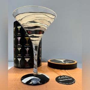 NIOB! Lolita The Martini Collection “Mummy-tini” 7 oz Hand-Painted